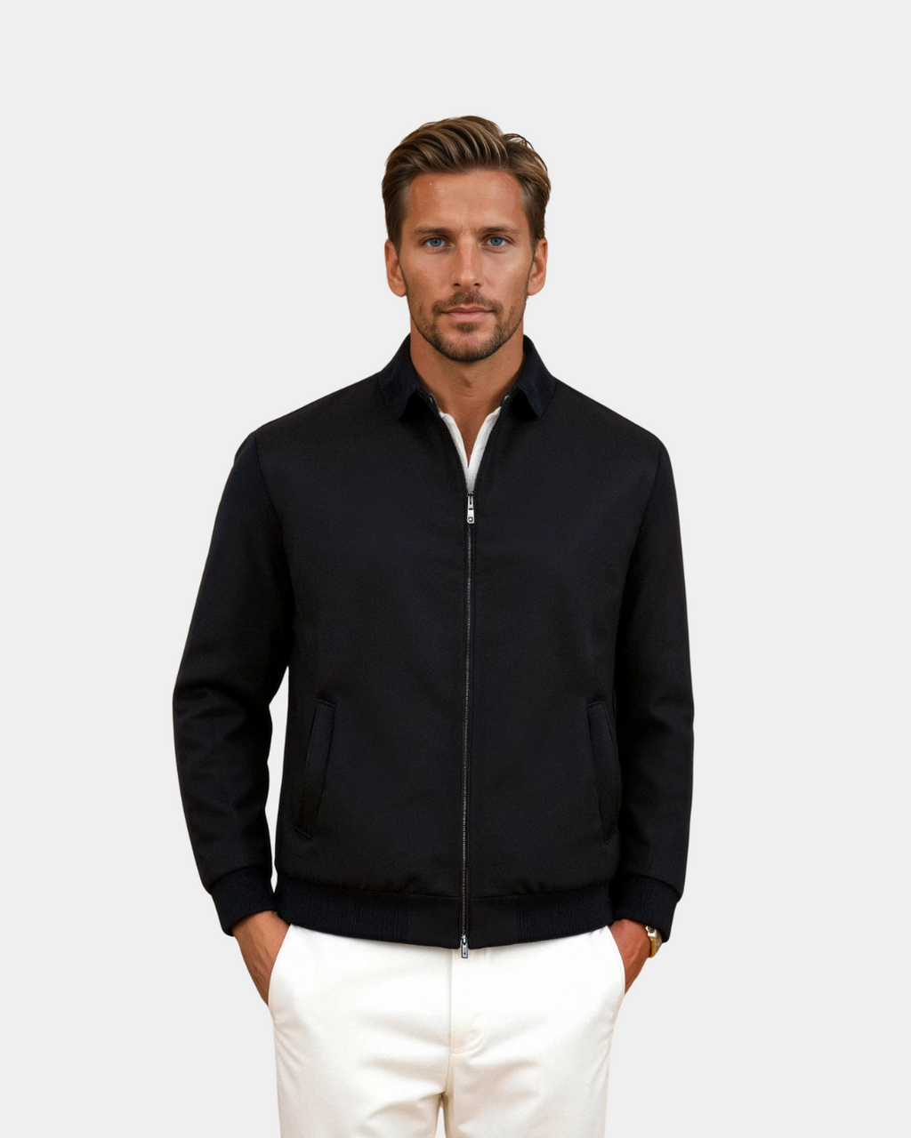 Elegant Slim Fit Clean Jacket