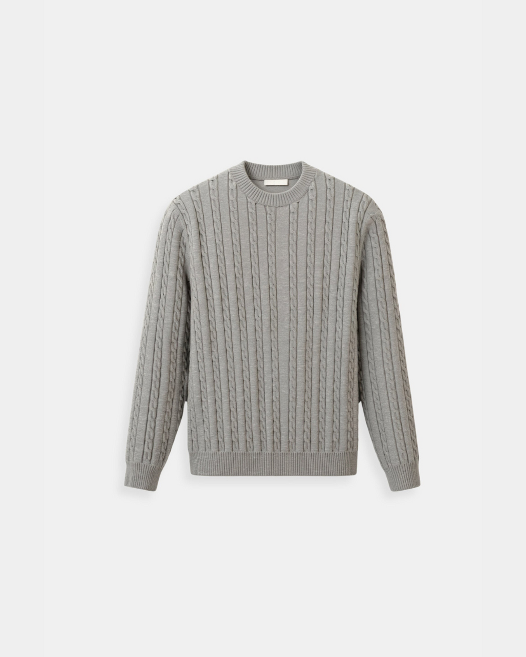 Premium O-Neck Ribbed Pullover