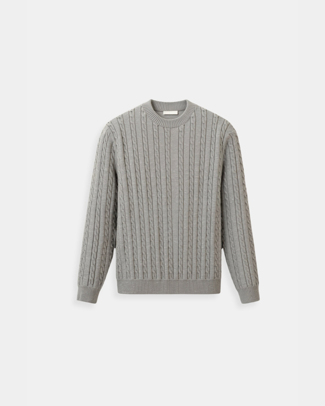Premium O-Neck Ribbed Pullover