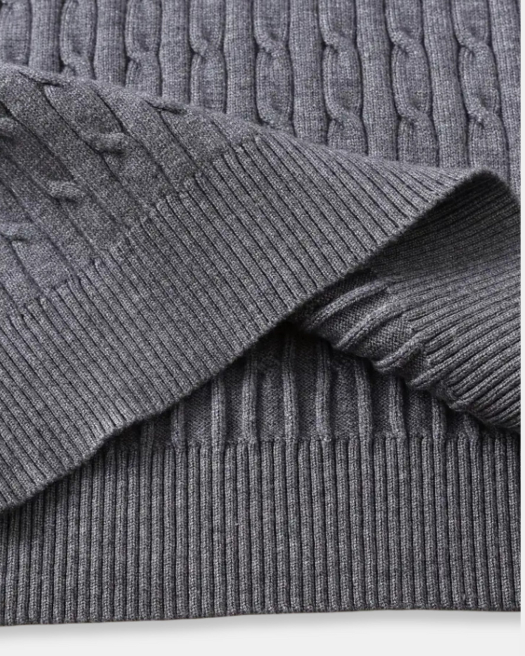 The Classic Old Money Quarter Zip Knit